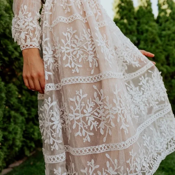 Ivy City Co Sicily Dress in Burgundy - Picture 3 of 7